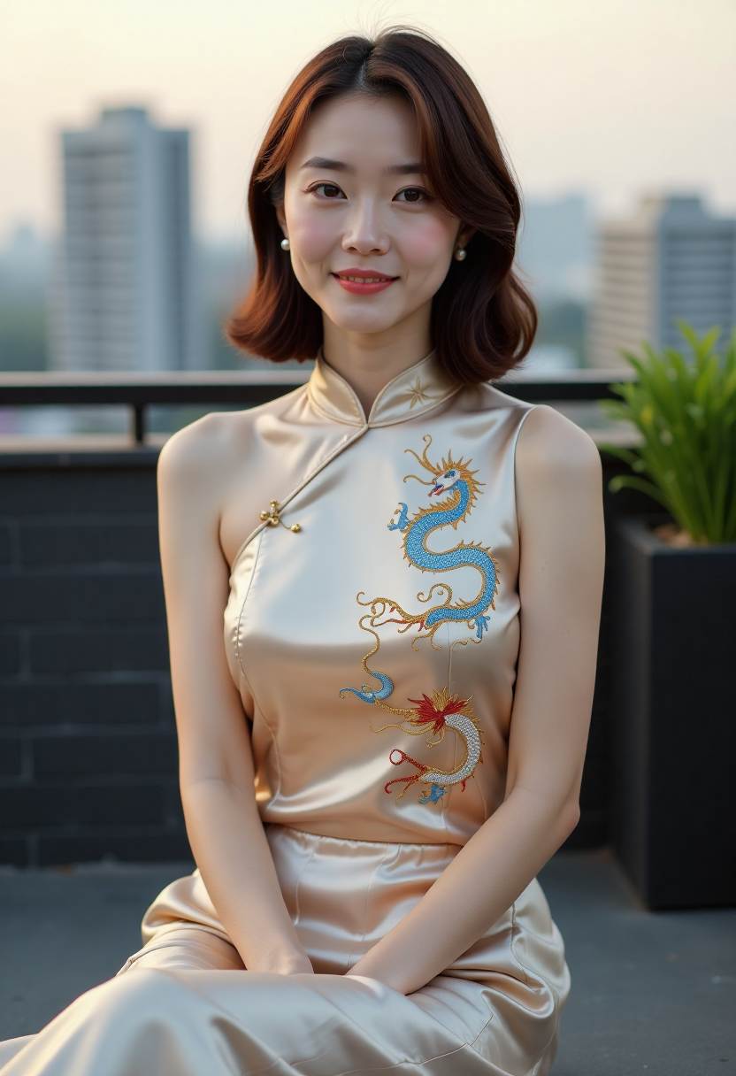水墨动画小狐狸与渡船